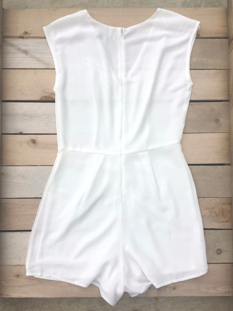 Ivory Twilight Party Romper – deloom