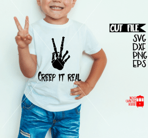 Download Creep It Real Svg Boys Halloween Svg Skeleton Svg Nola Crafted Designs