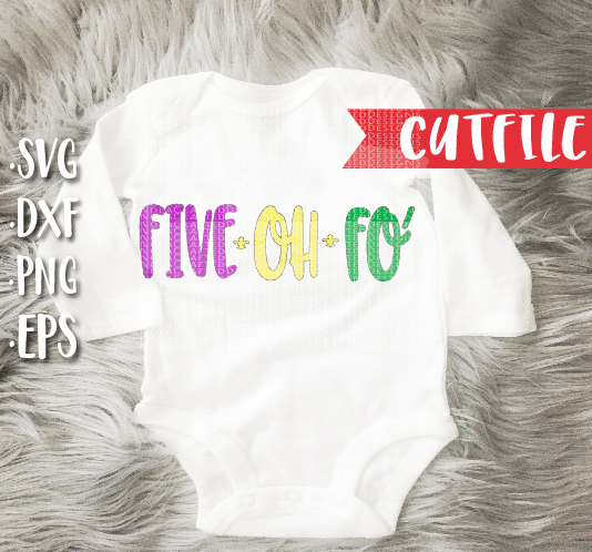 Download Five Oh Fo Baby Svg Cut File Nola Crafted Designs