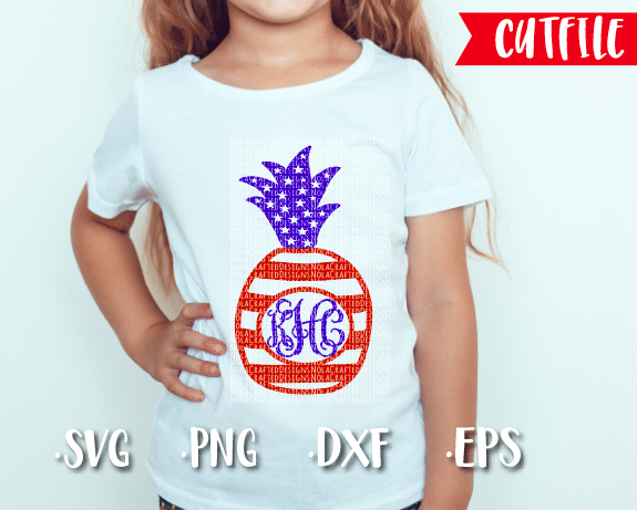 Download Fourth Of July Pineapple Svg Nola Crafted Designs