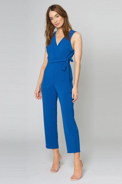 sapphire blue jumpsuit