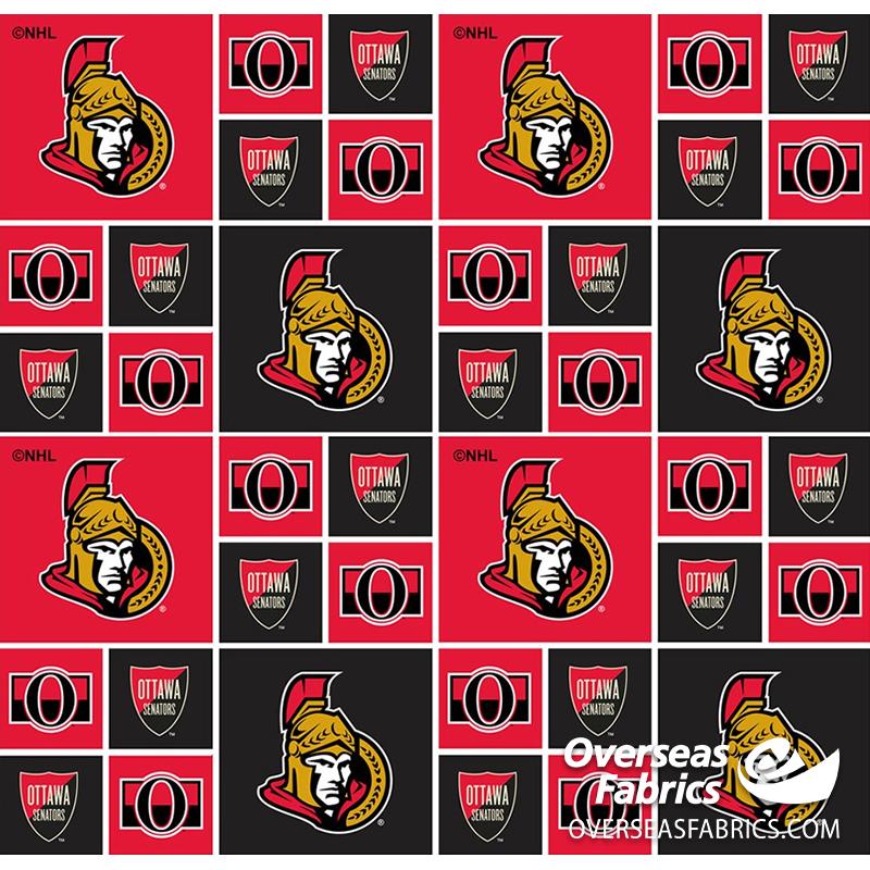 NHL Quilting Cotton - Ottawa Senators