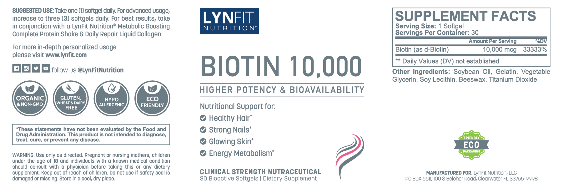 LynFit Nutrition Biotin