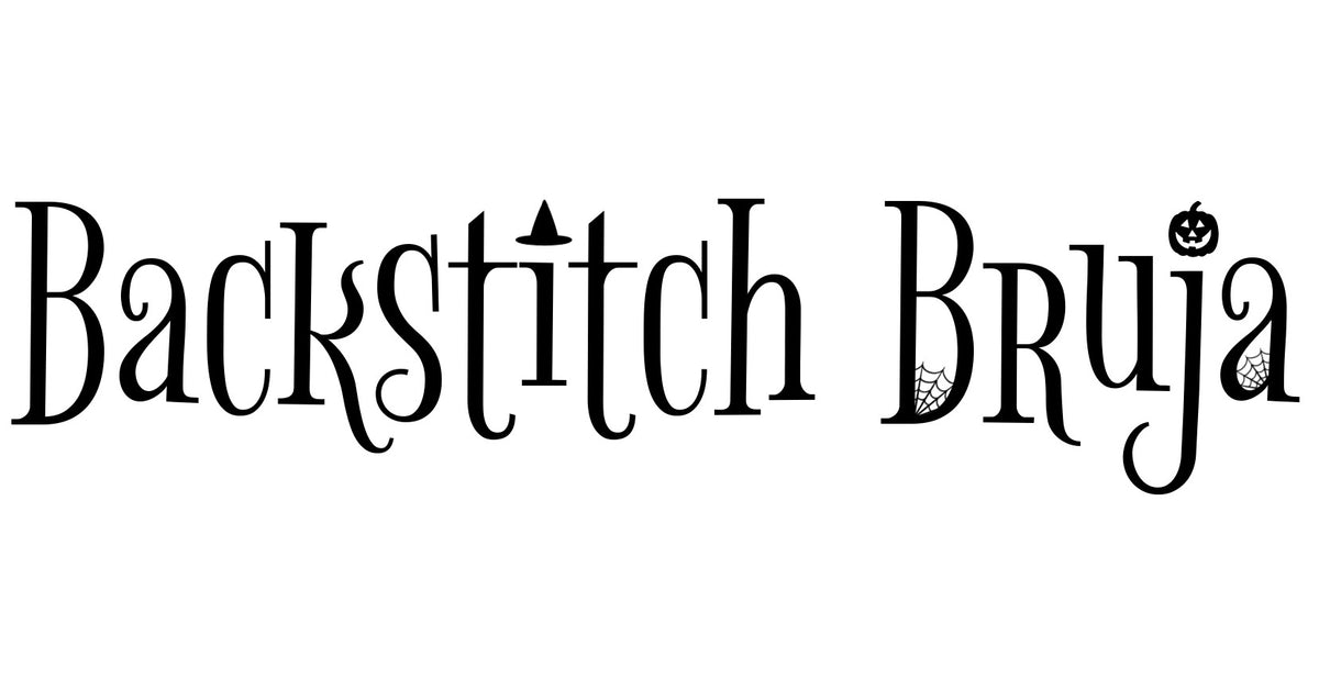 Trick or Travel tote – Backstitch Bruja