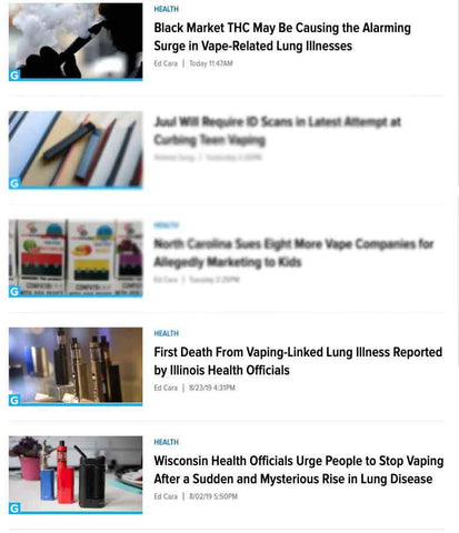 Gizmodo "vape" search results