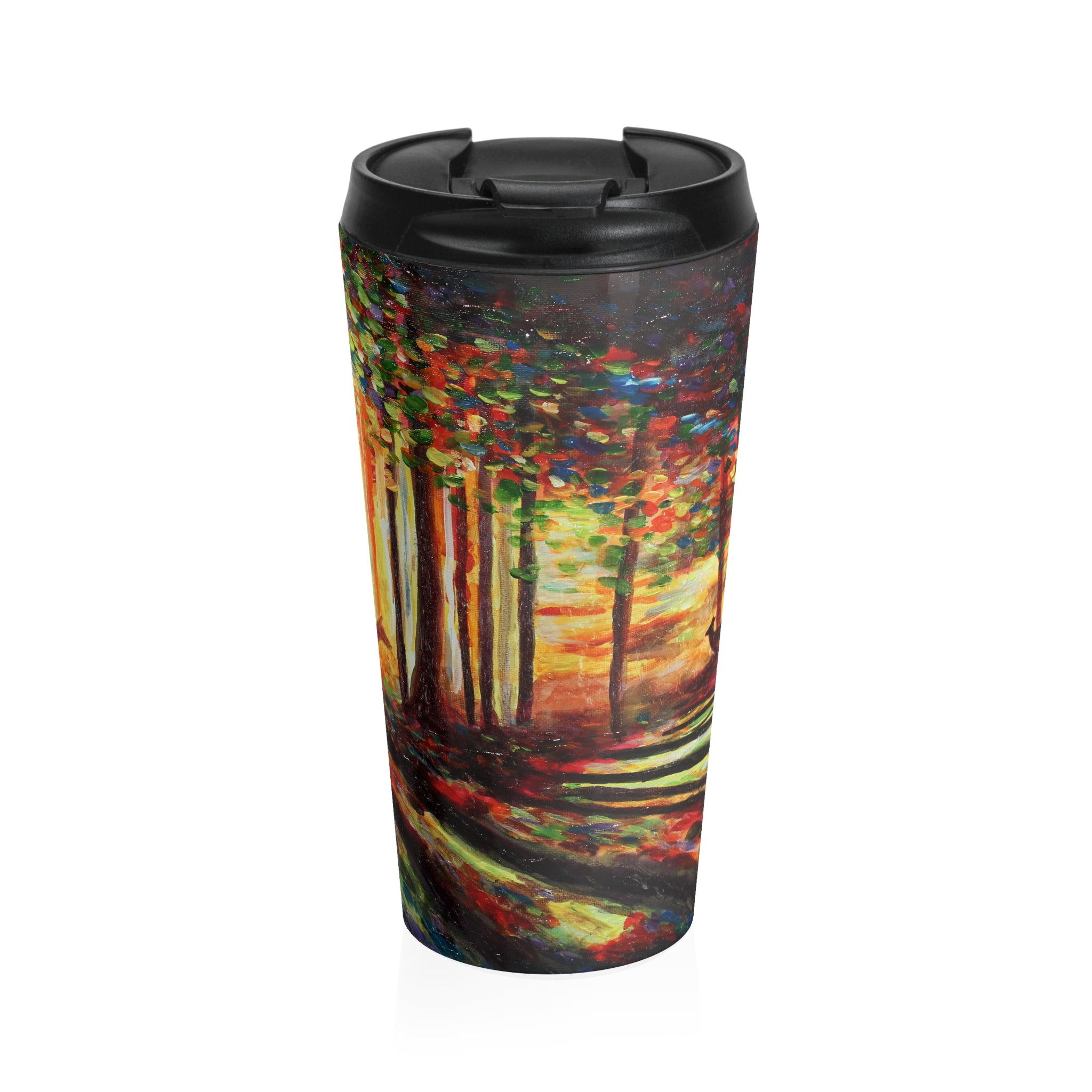 forest travel mug