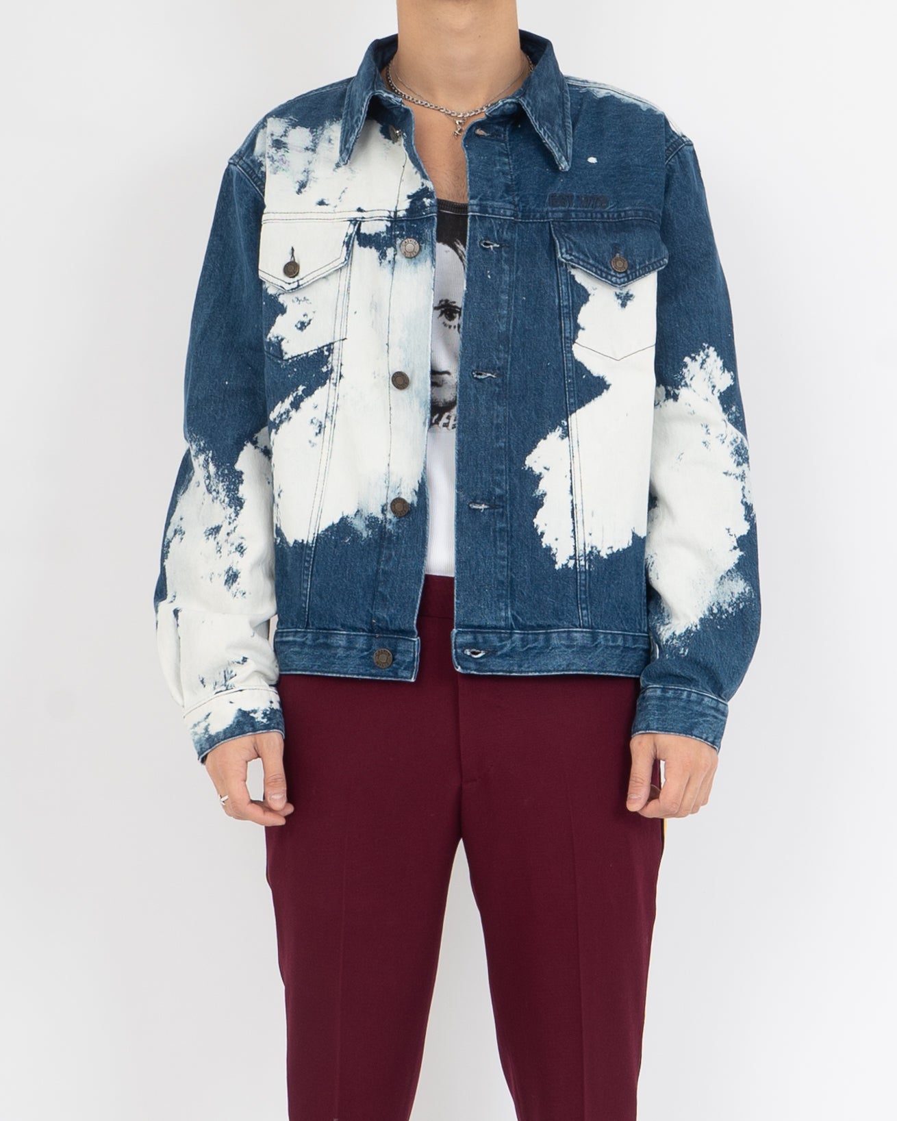 Bleached Denim Jacket – Backyardarchive