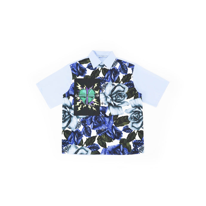 13ss PRADA bi-color shirt archive | irai.co.id