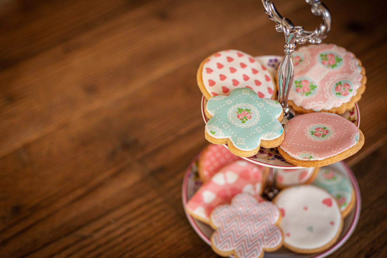 Sugar Cookies decorated with printed icing