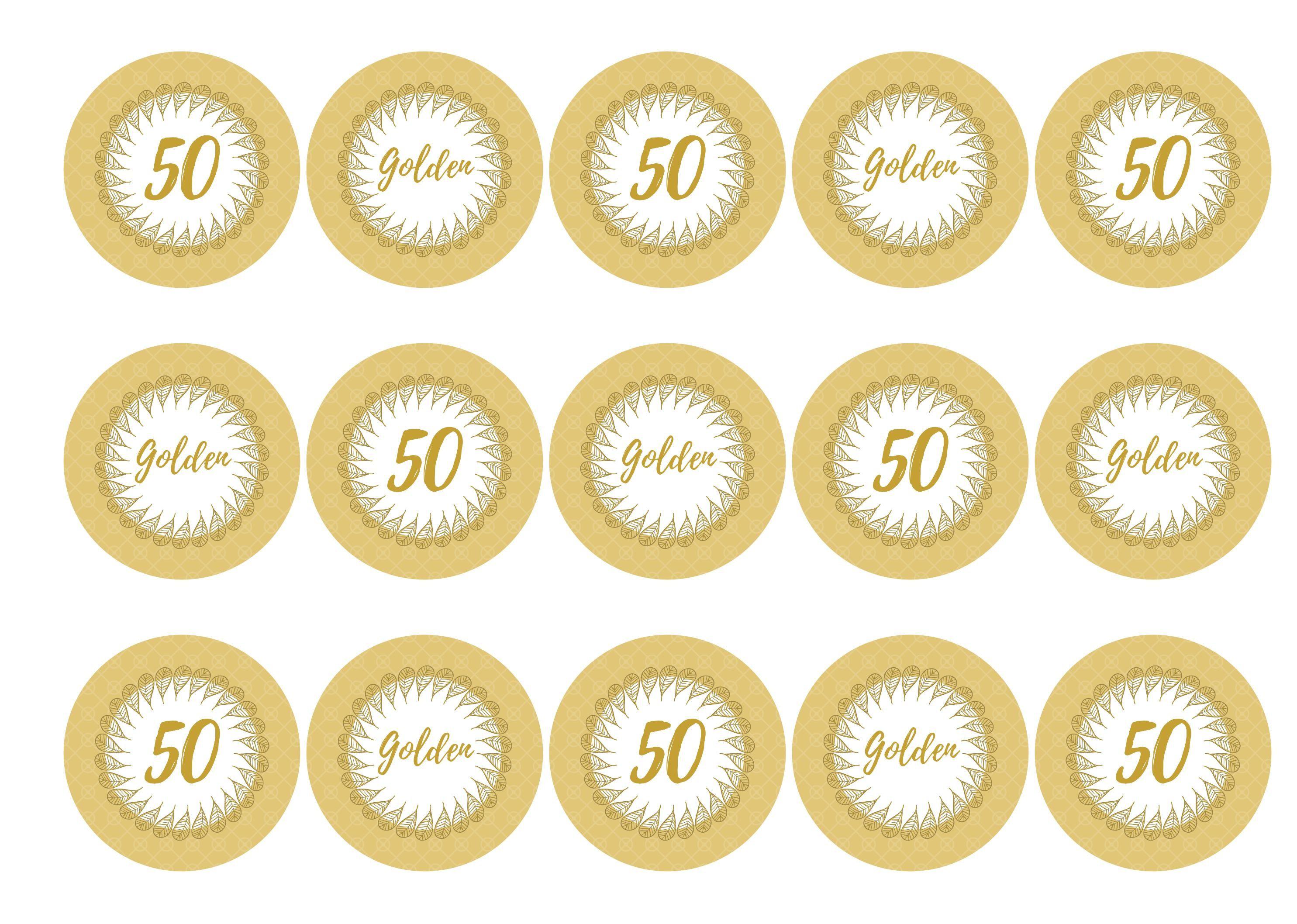 50 Cake Topper - Premium Gold Metal - 50th Birthday or Anniversary Party -  Cheers to 50 Years Sparkly Rhinestone Decoration Makes a Great Centerpiece  - Now Protected in a Box in Saudi Arabia | Whizz Cake Toppers