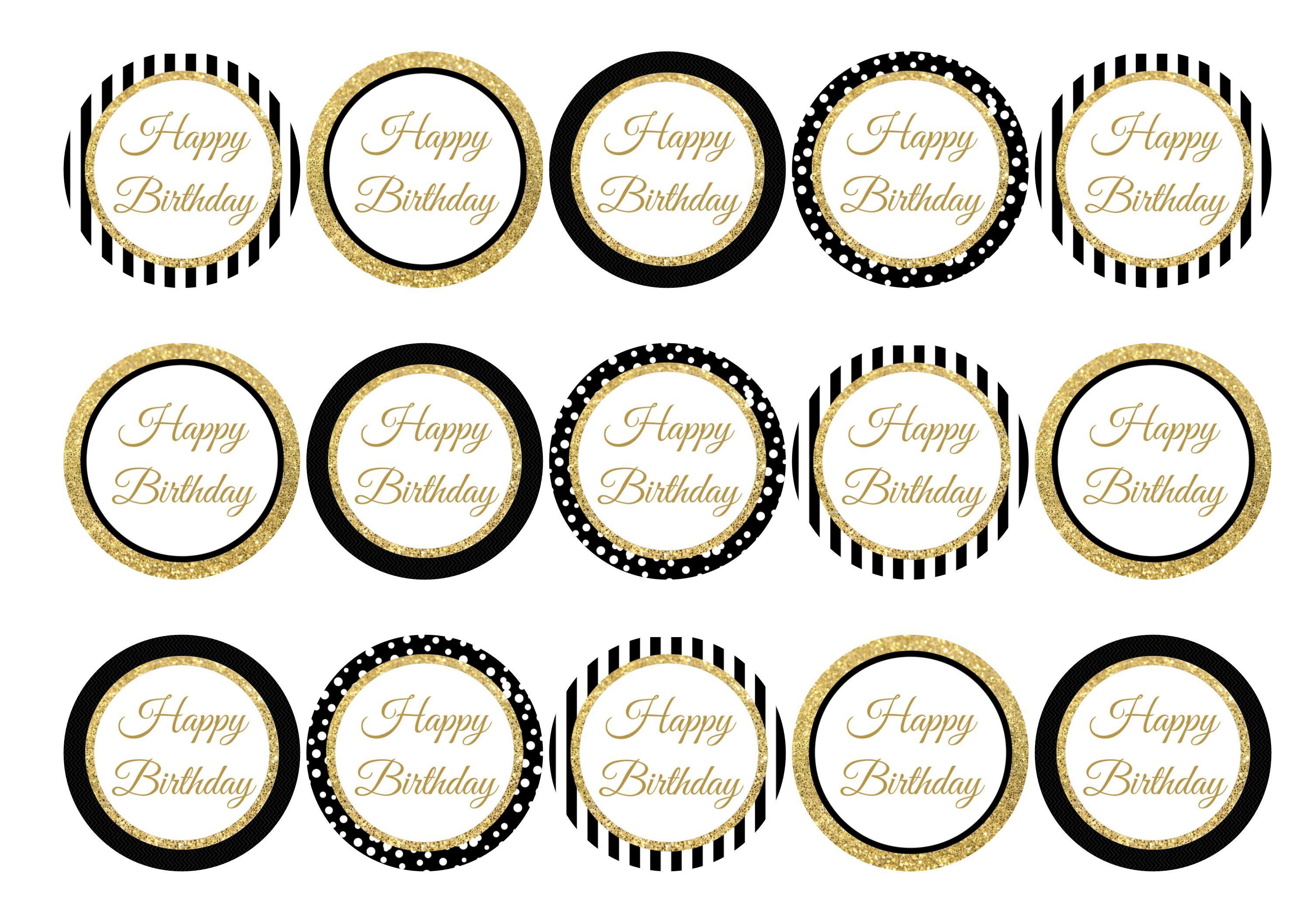 Happy Birthday to You | Cupcake Toppers