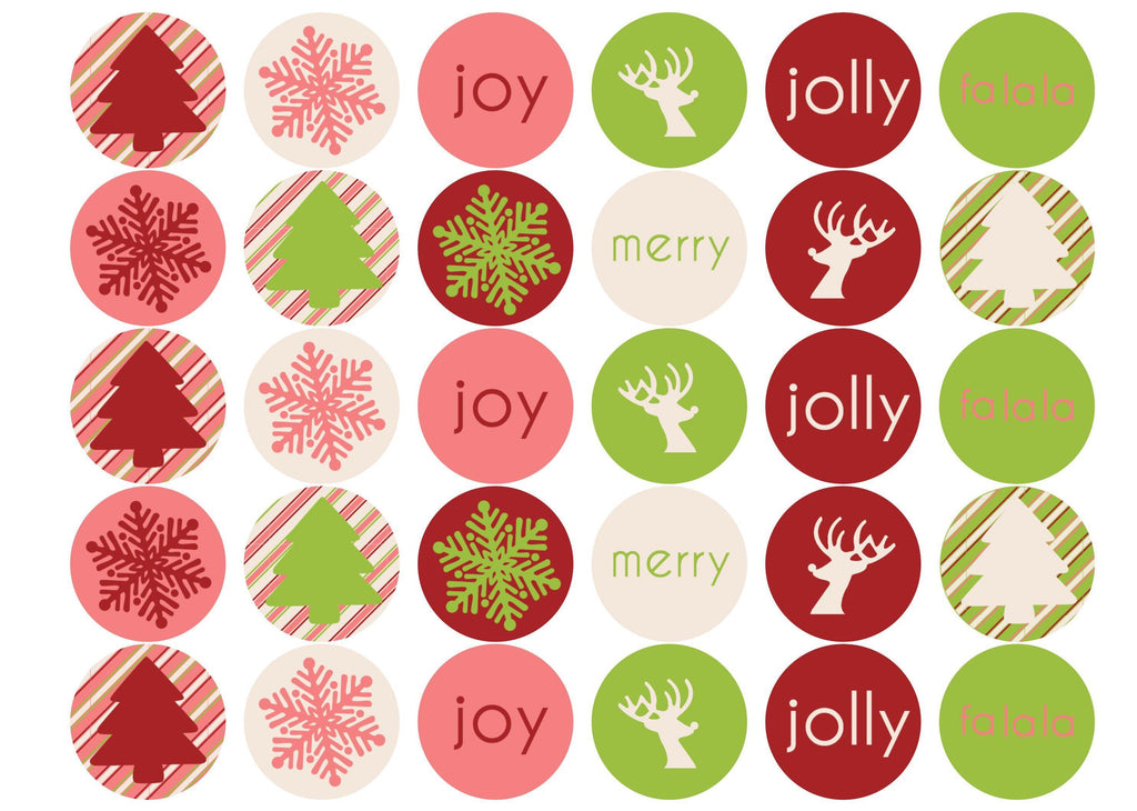 Edible cake toppers | Jolly Christmas | Edibilis