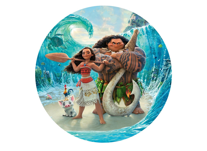 Moana Cupcake Toppers Pre Cut High Quality Icing Sheet Moana Edible Image Kitchen Dining Bar Cake Toppers