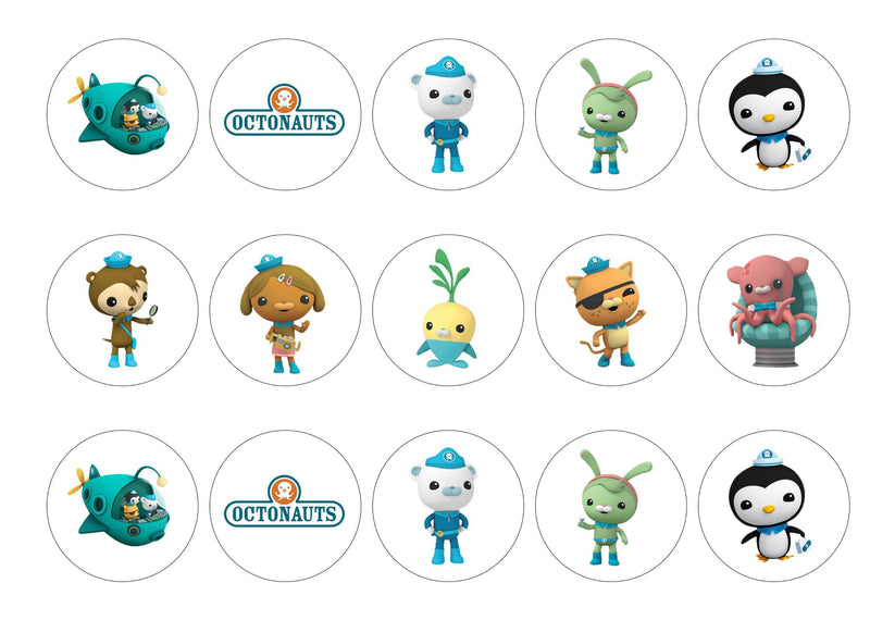 Edible cake toppers | Octonauts | Edibilis