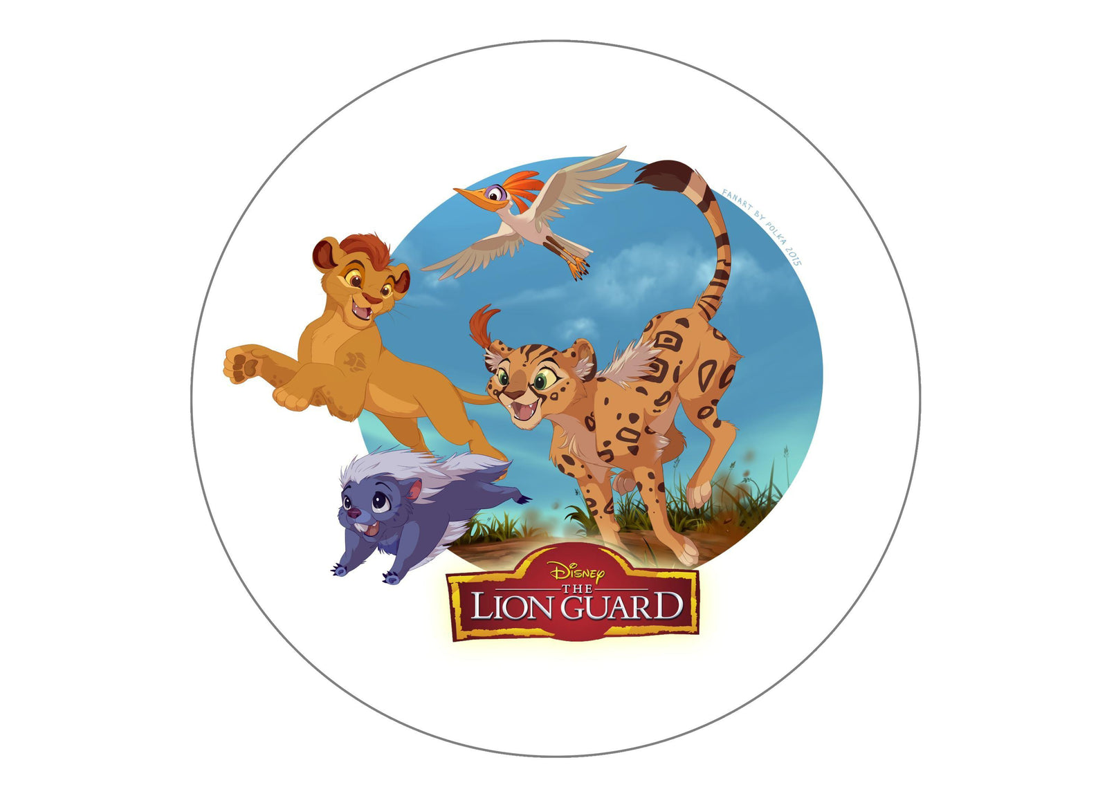 Edible cake toppers | Lion Guard | Edibilis