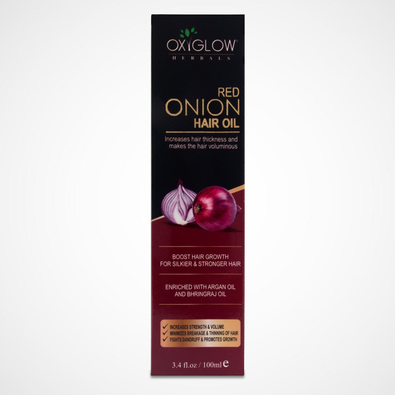 Combo of Red Onion Shampoo  Onion Hair Oil  Vagads Khadi