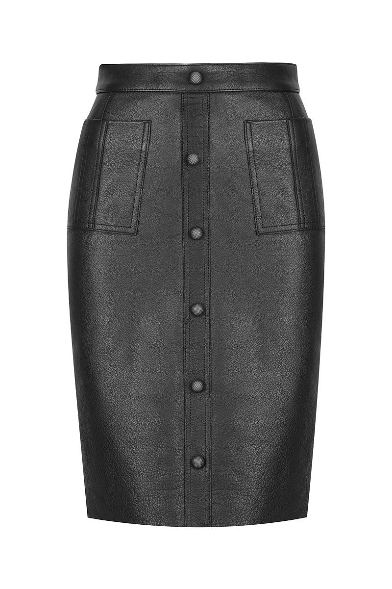 Aje Martin Pencil Skirt in Black