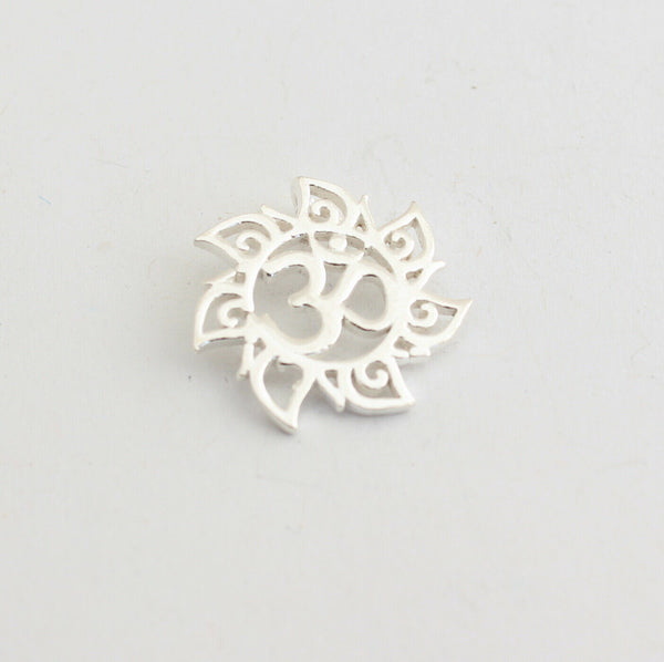 Om Anhänger aus 925 Silber Edelstein Schmuck Meditation/Yoga