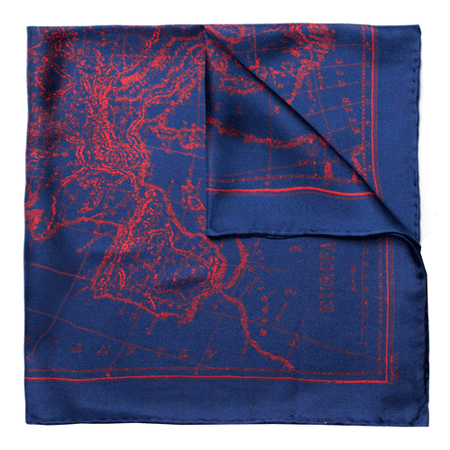 Knickers in Flight pocket square – ERA ORA