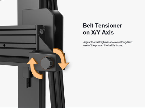 Bed tension adjustment knob