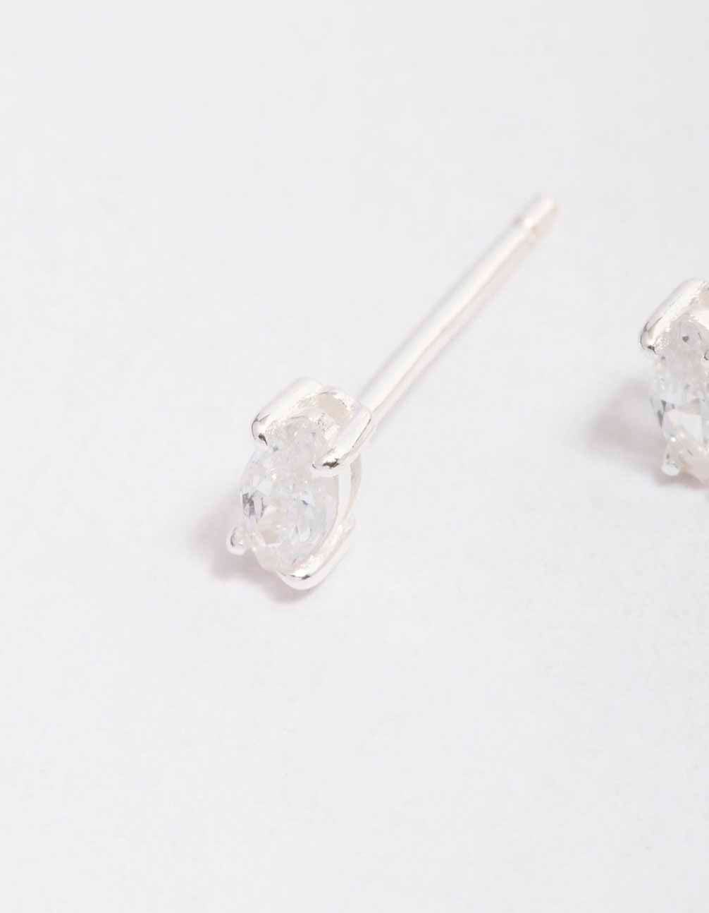 Tiffany Solitaire Diamond Stud Earrings in Platinum | Tiffany & Co.