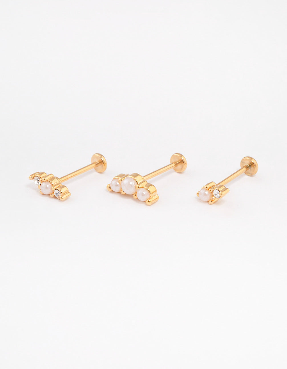 Snake Screw Back Gold Stud Earrings for Women by PAVOI