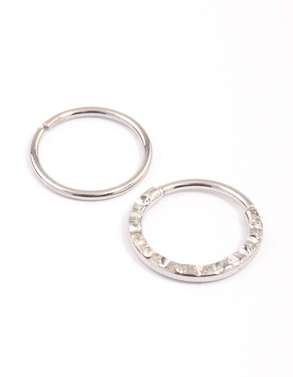 Mini Nose Ring Sterling Silver – Zohreh V. Jewellery