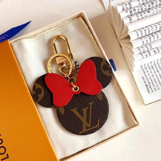 Louis Vuitton Repurposed Mickey Mouse Keychain Pink - $38 - From