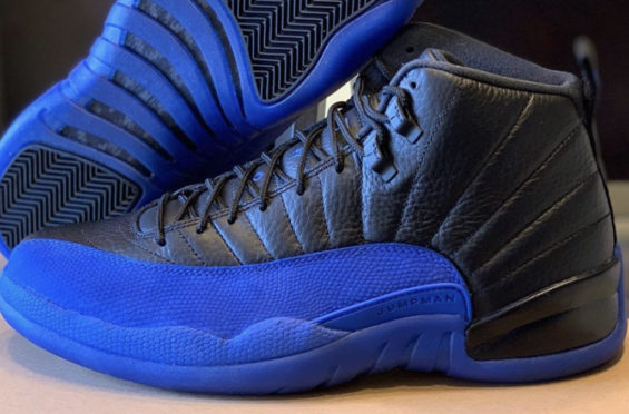 royal blue and black 12s