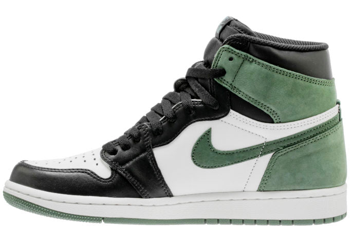 jordan retro 1 high og green and black