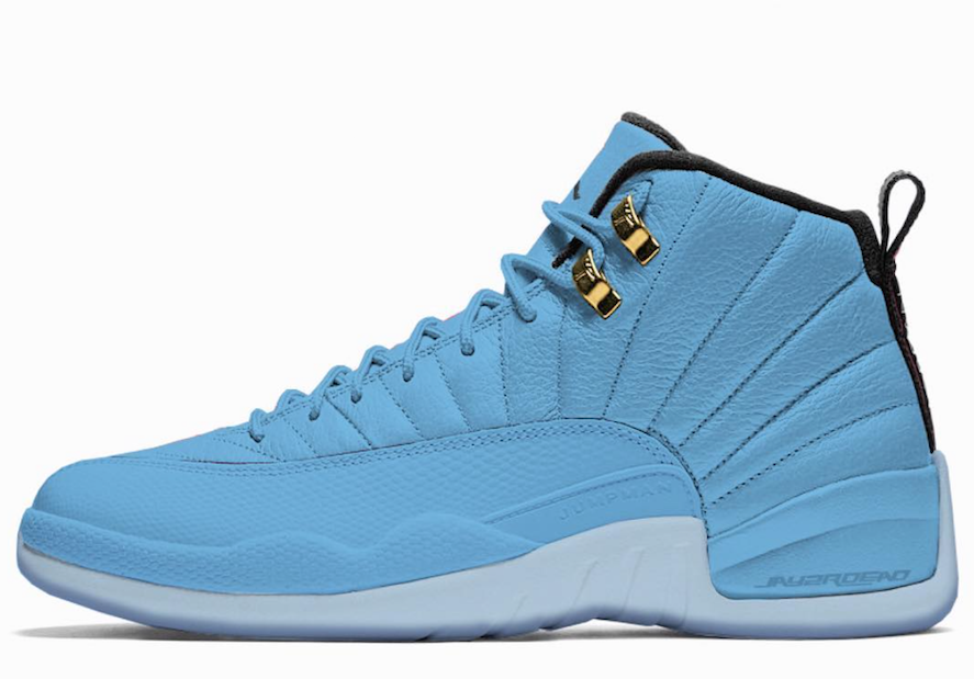 jordan 12 carolina blue