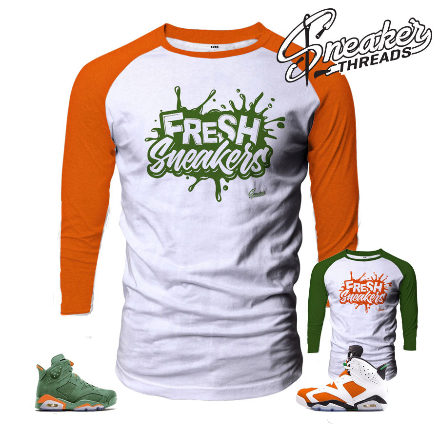 Jordan 6 Gatorade tee shirt Match Retro 