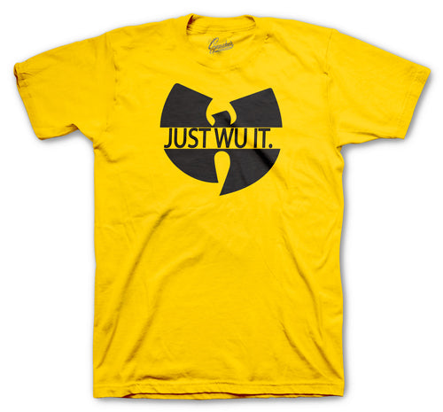 black and university gold jordan shirt