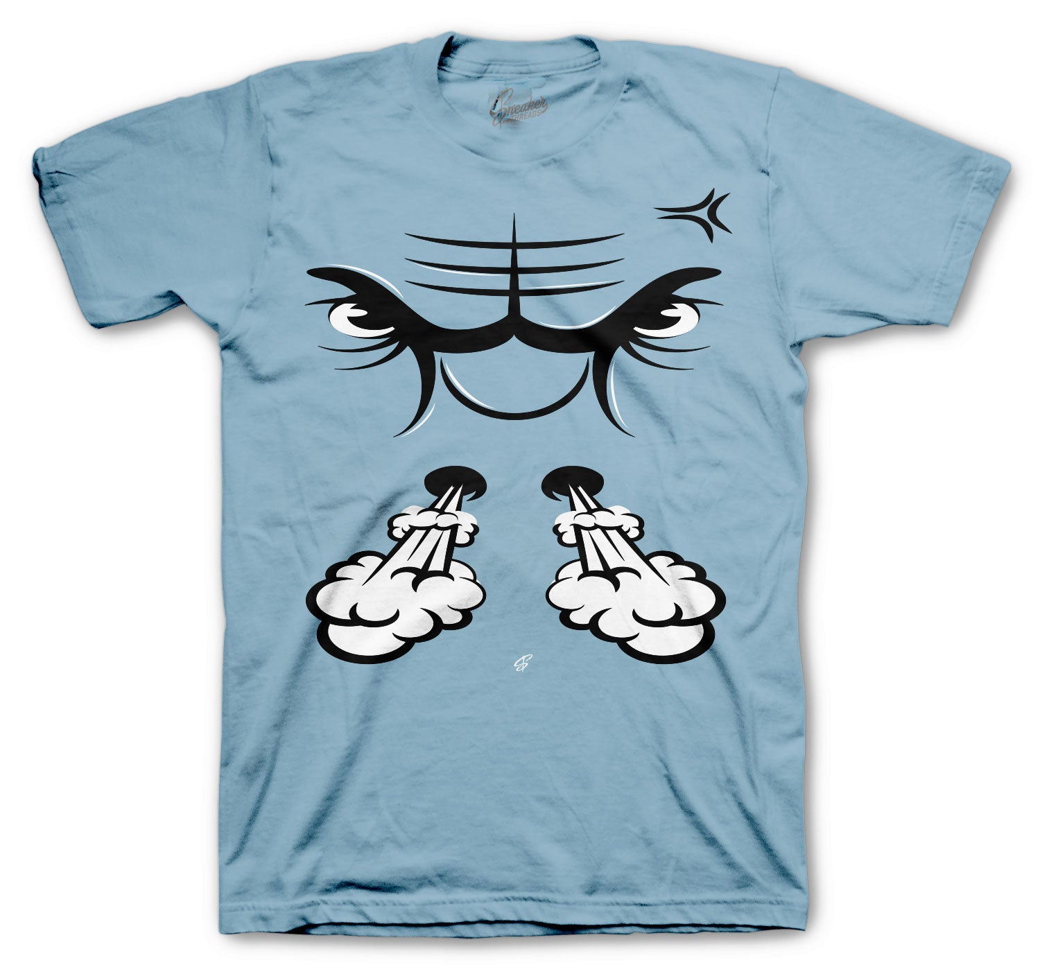 blue bird jordan 5 shirt