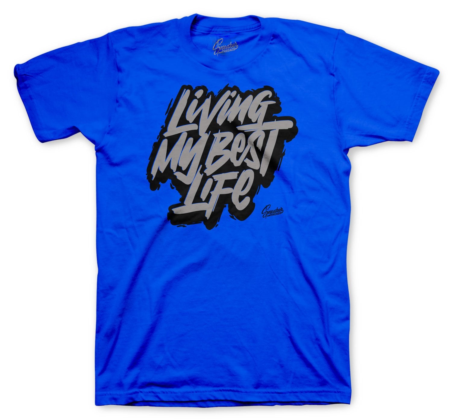 tees matching Jordan 9 racer blue sneakers