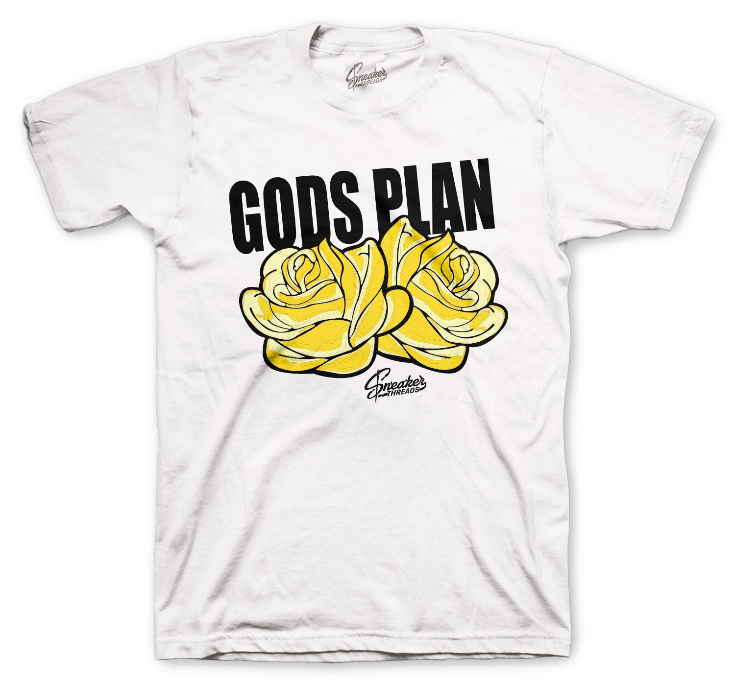 yellow flower jordan shirt