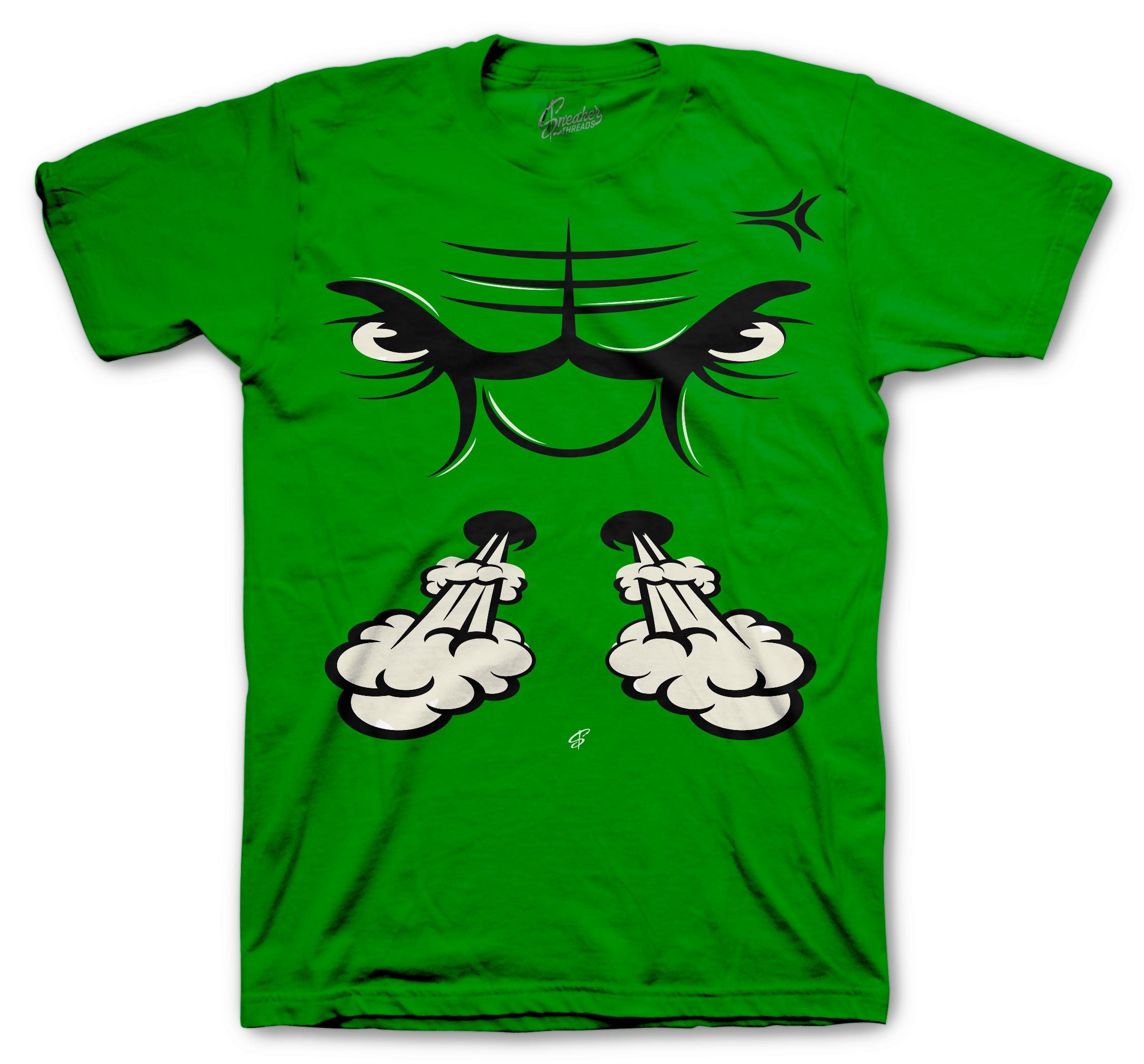 green air jordan shirt