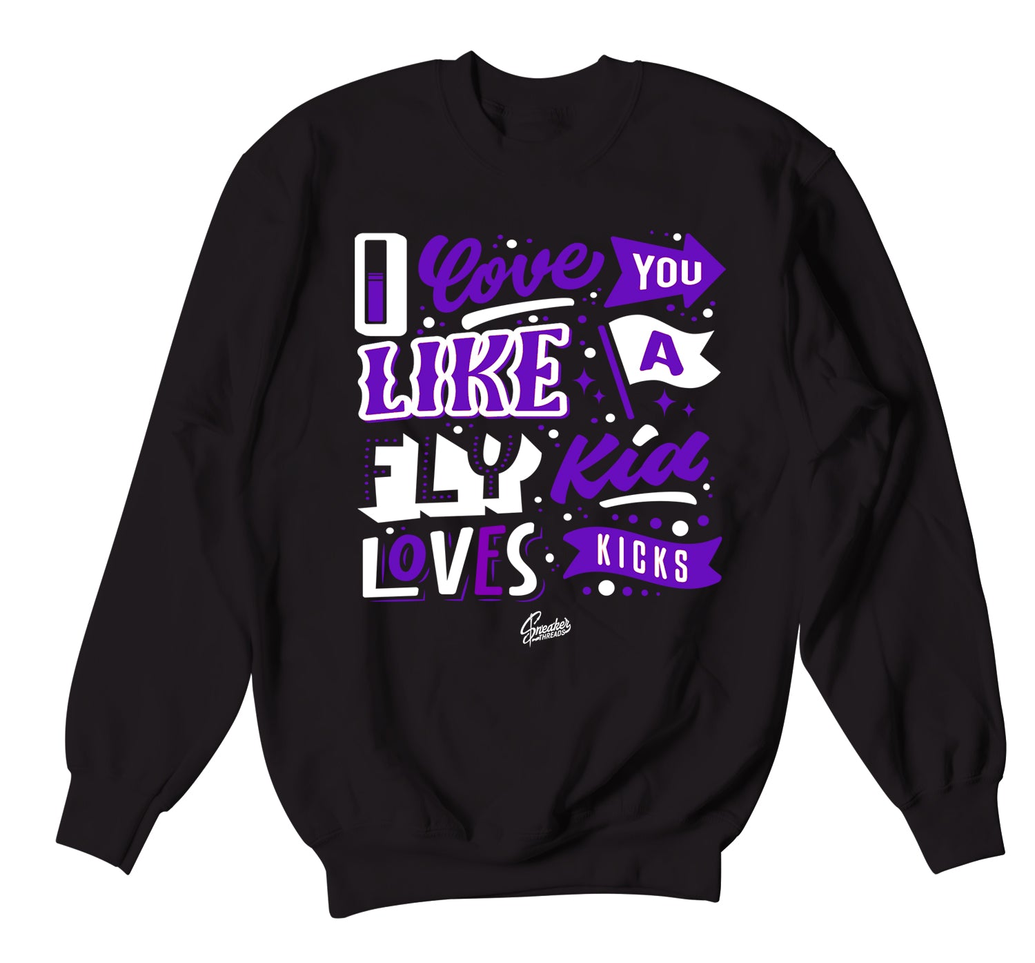 purple jordan sweater