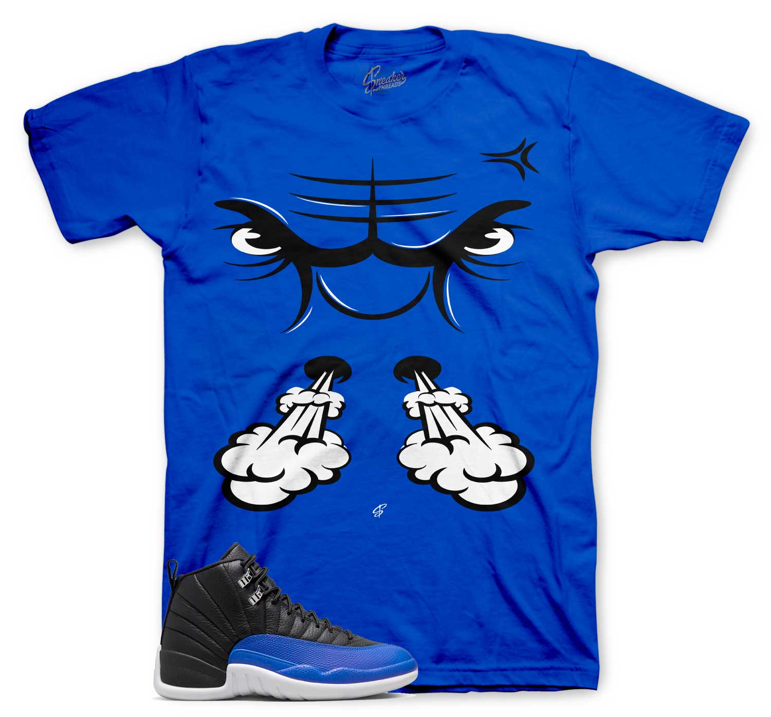 hyper blue jordan shirt