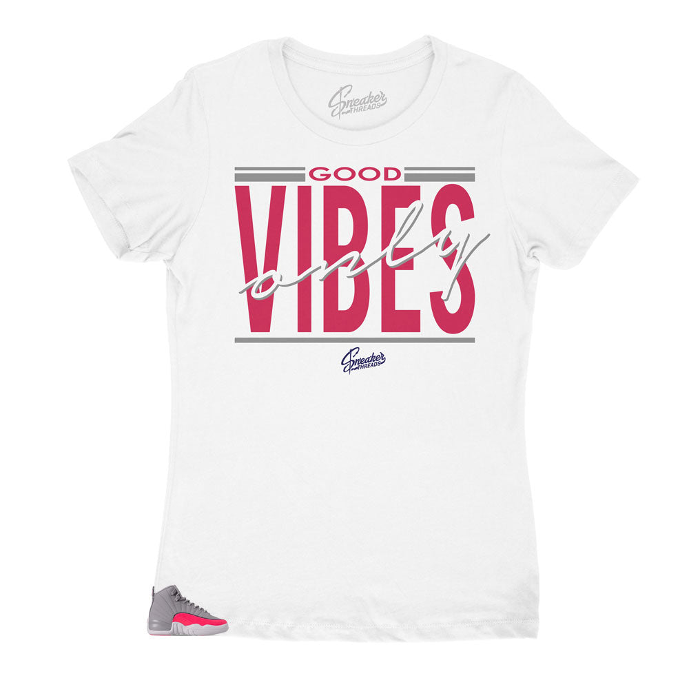 racer pink jordan 12 shirts to match