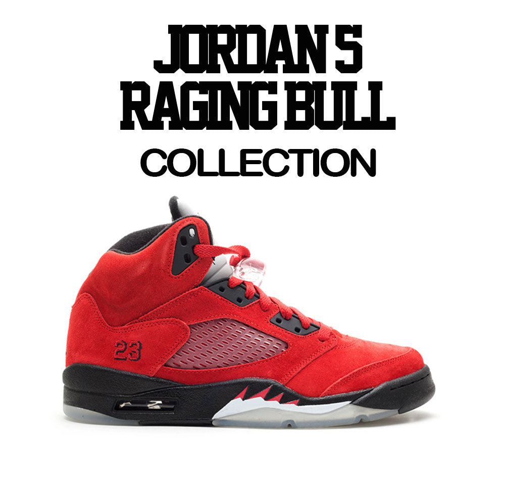 jordan 5 raging bulls shirt