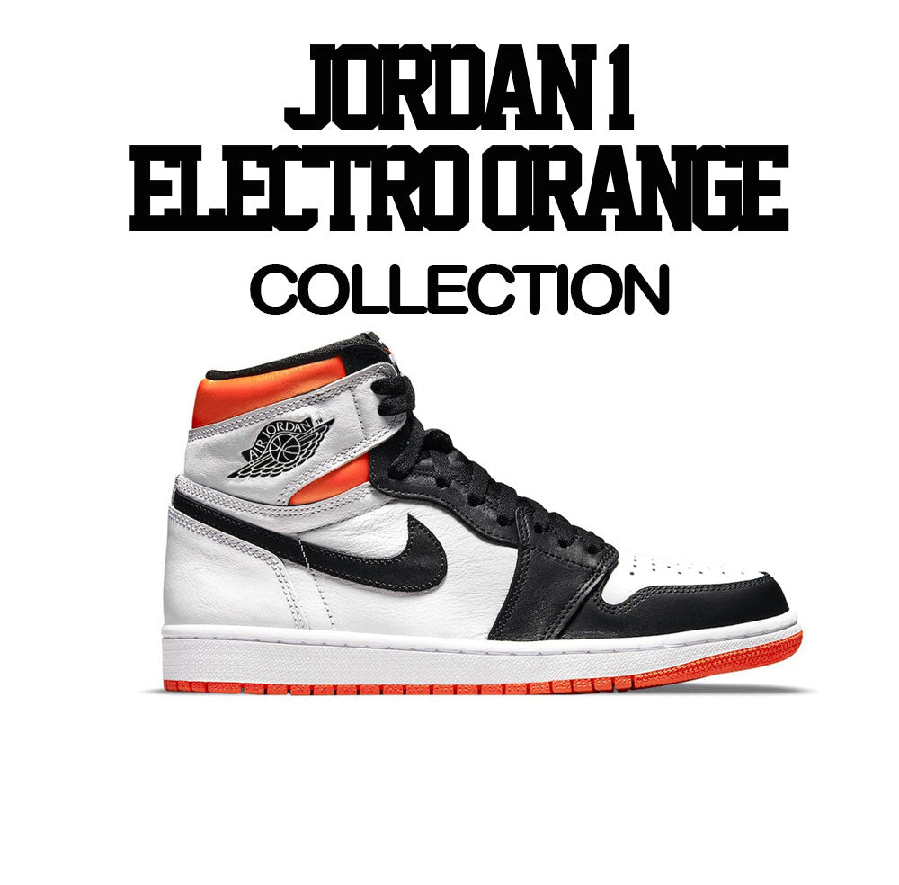 electric orange jordan 1 shirt