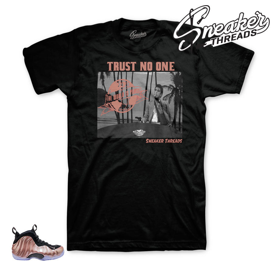 rose gold foamposite shirt