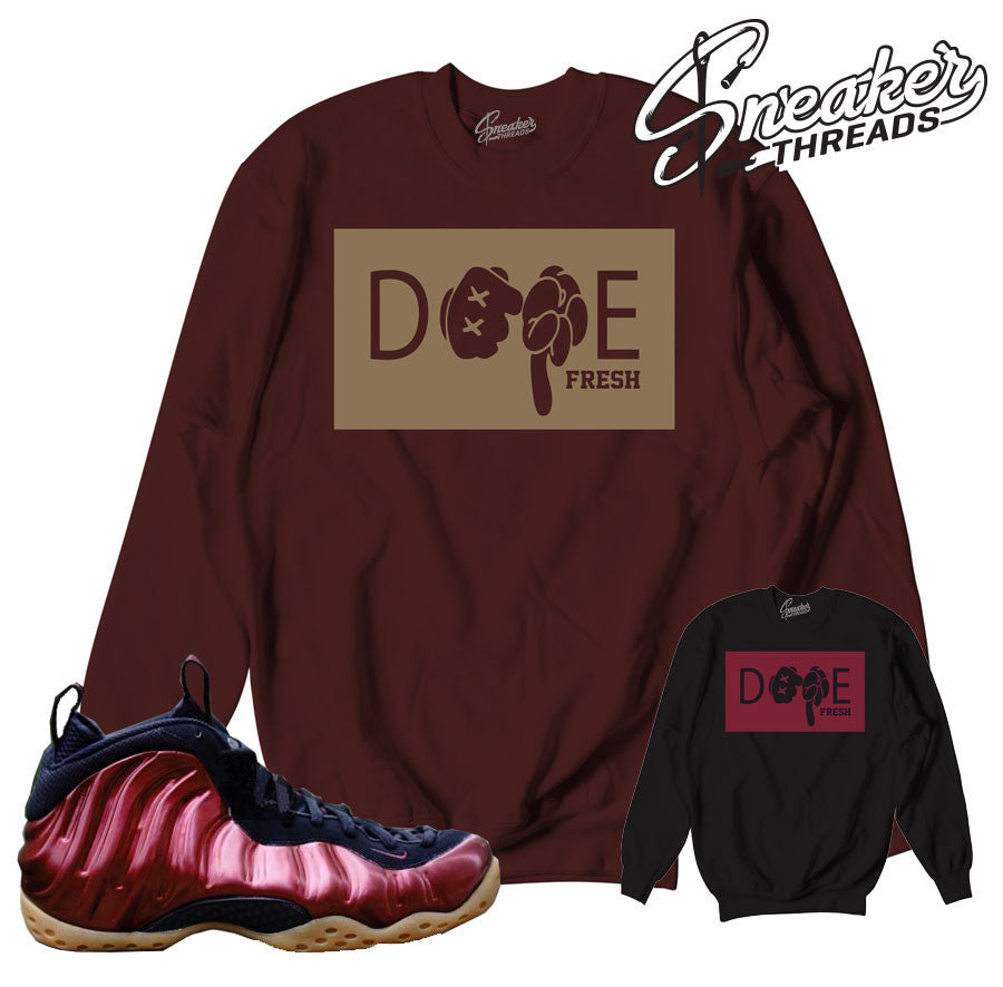 night maroon foamposites