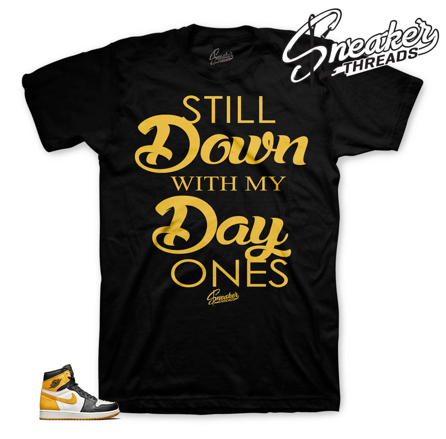 yellow jordan 1 shirt