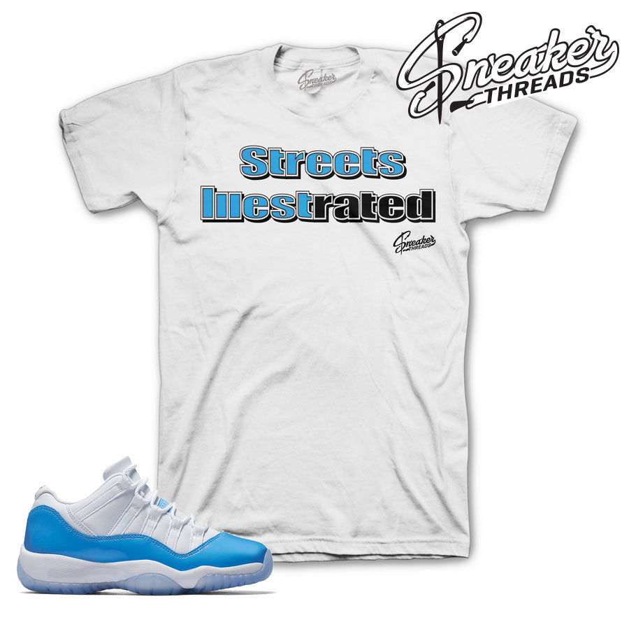 blue jordan 11 shirt