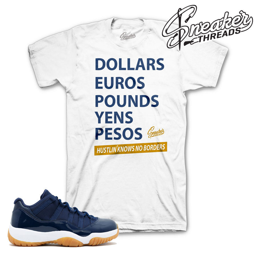 navy jordan shirt