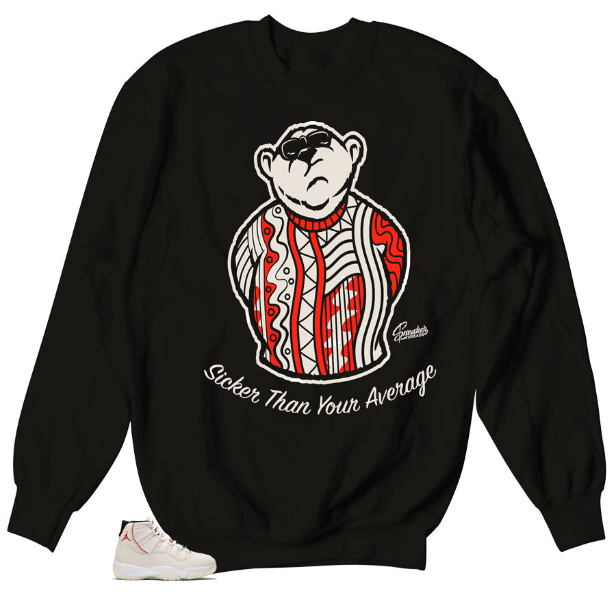 platinum tint sweatshirt