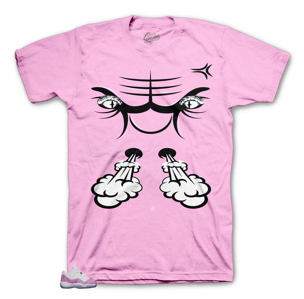 pink snakeskin jordan shirt