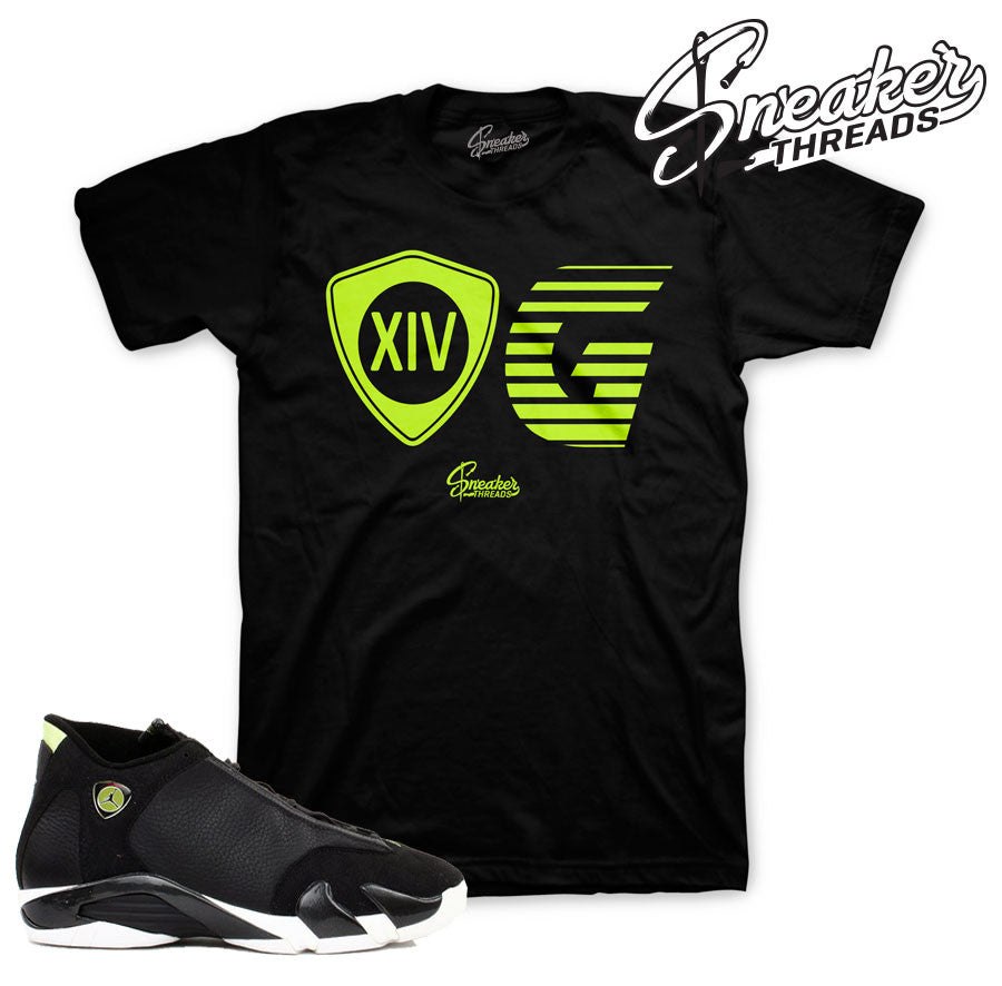 Jordan 14 indiglo shirts match retro 14 